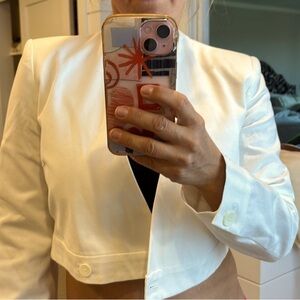 zara cropped blazer, XS (runs big)